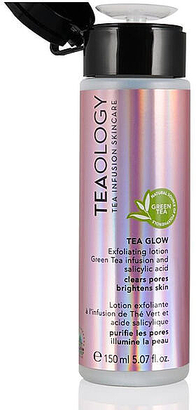 Лосьйон для обличчя - Teaology Tea Glow Exfoliating Lotion — фото N1