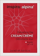 Денний детокс-крем для нормалізації шкіри - Inspira:cosmetics Inspira:Alpina Detoxifying Day Cream Regular (пробник) — фото N1