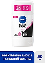 Антиперспірант "Чорне та Біле Невидимий" Clear - NIVEA Black & White Invisible Clear — фото N2