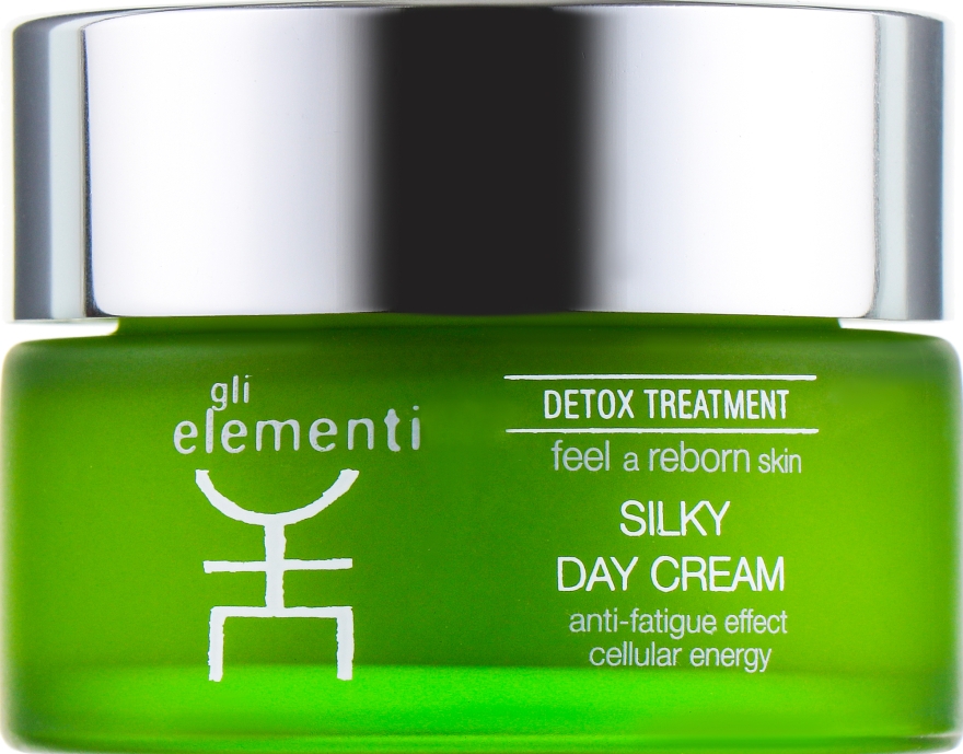 Крем для лица дневной - Gli Elementi Detox Line Silky Day Cream — фото N2