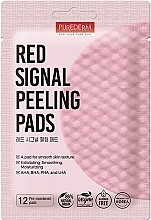 Пілінг-диски для обличчя - Purederm Red Signal Peeling Pads — фото N1