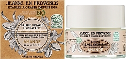 Зволожувальний бальзам для обличчя з мигдалем - Jeanne en Provence BIO Almond Moisturizing Face Balm — фото N2