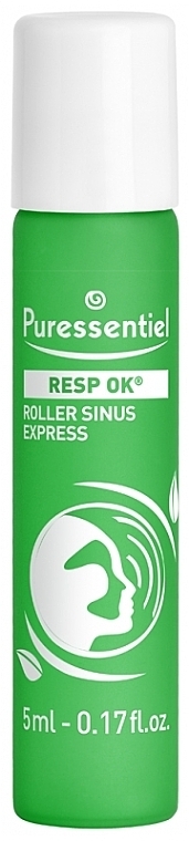 Респираторный ролик от заложенности носа - Puressentiel Resp OK Roller Sinus Express — фото N1