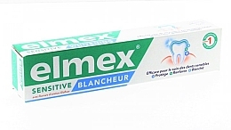 Парфумерія, косметика Зубна паста - Elmex Sensitive Blancheur