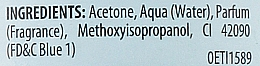 Рідина для зняття лаку з ацетоном - Parisienne Italia L'acetone Oleoso Profumato — фото N5