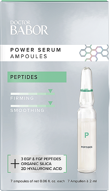 Ампулы с пептидами - Doctor Babor Power Serum Ampoules Peptides — фото N1