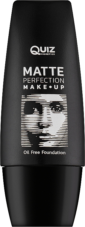 Матова тонувальна основа - Quiz Cosmetics Matte Perfection Foundation — фото N1