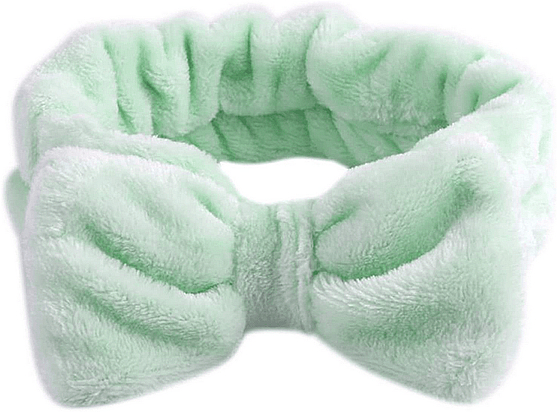 Косметична пов'язка на голову, бірюза - SkinCare Hair Band Mint — фото N1