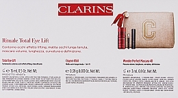 Набір - Clarins Multi-Intensive Total Eye Lift Set (eye/conc/15ml + mascara/3ml + eye/pencil/0.39g + bag) — фото N5