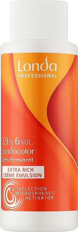 Окислительная эмульсия для интенсивного тонирования 1.9% - Londa Professional Londacolor — фото N1