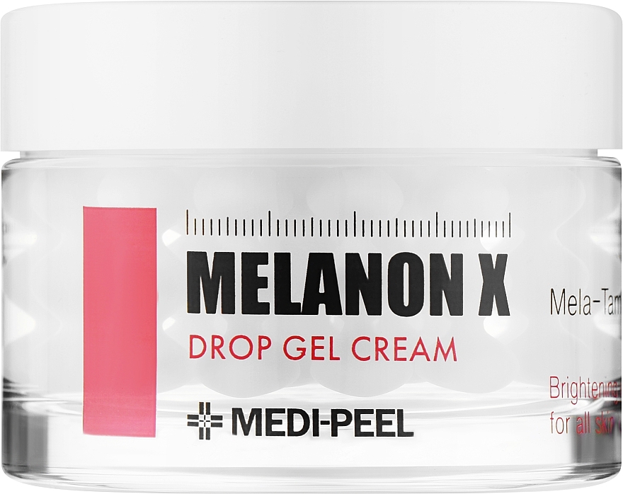 Капсульный осветляющий гель-крем с ретинолом - MEDIPEEL Melanon X Drop Gel Cream