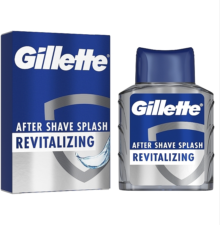 Лосьон после бритья - Gillette Series After Shave Splash Revitalizing Sea Mist — фото N1