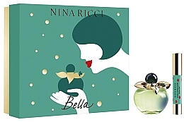 Духи, Парфюмерия, косметика Nina Ricci Bella - Набор (edt/80ml + lipstick/2.5g)