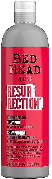 Шампунь для слабкого й ламкого волосся - Tigi Bed Head Resurrection Super Repair Shampoo — фото N5