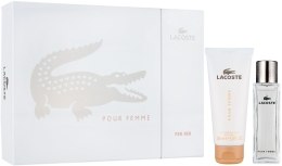 Духи, Парфюмерия, косметика Lacoste Pour Femme - Набор (edp/50ml + b/c/100ml)