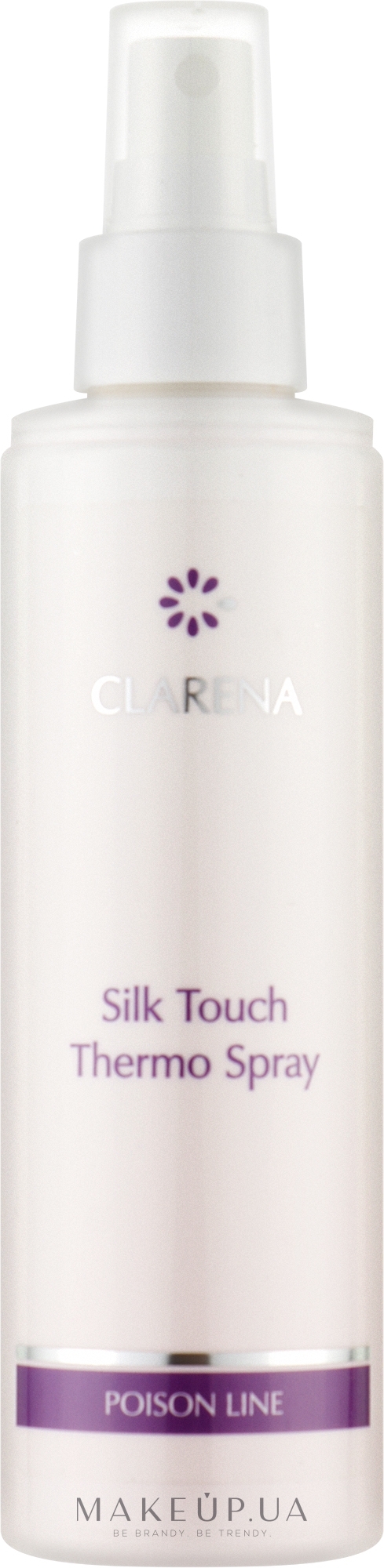 Защитный термоспрей для волос с шелком - Clarena Poison Line Silk Touch Thermo Spray — фото 200ml