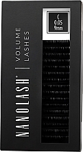 Накладные ресницы C, 0.05 (9 мм) - Nanolash Volume Lashes — фото N15