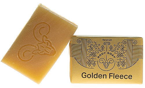 Мыло для тела "Золотое руно" - RareCraft Golden Fleece Body Soap — фото N1
