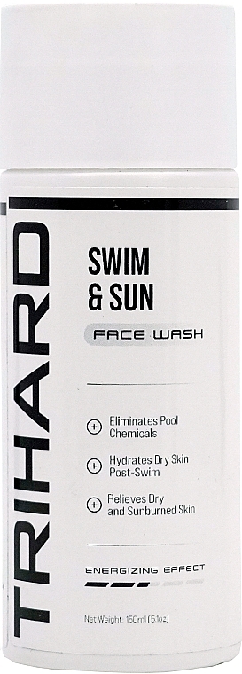 Засіб для вмивання обличчя - Trihard Swim & Sun Face Wash — фото N1