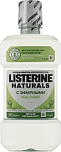 Ополіскувач для порожнини рота з ефірними оліями "Naturals" - Listerine Naturals — фото N1