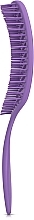 Продувна щітка для волосся, фіолетова - MAKEUP Massage Air Hair Brush Purple — фото N3