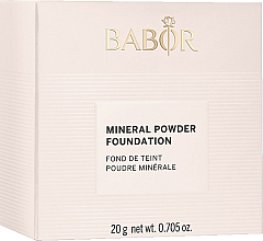 Мінеральна розсипчаста пудра - Babor Mineral Powder Foundation — фото N2