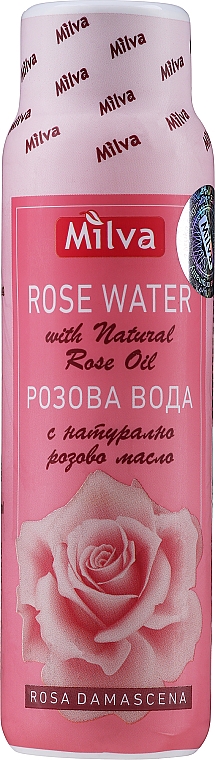 Трояндова вода з трояндовою олією - Milva Rose Water — фото N1