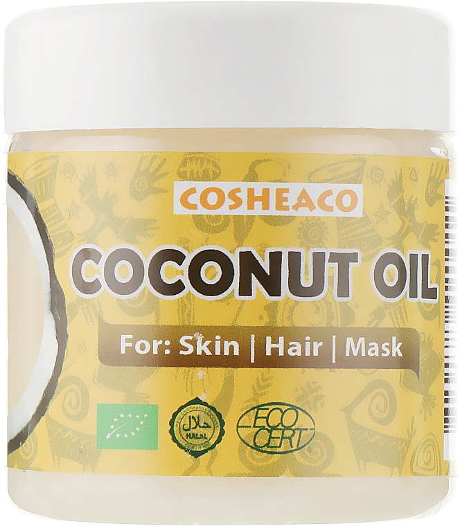 Кокосовое масло для волос и тела, рафинированное - Cosheaco Oils & Butter