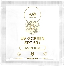 Парфумерія, косметика Сонцезахисний крем для обличчя - MyIDi UV-Screen Cream SPF 50+ (пробник)