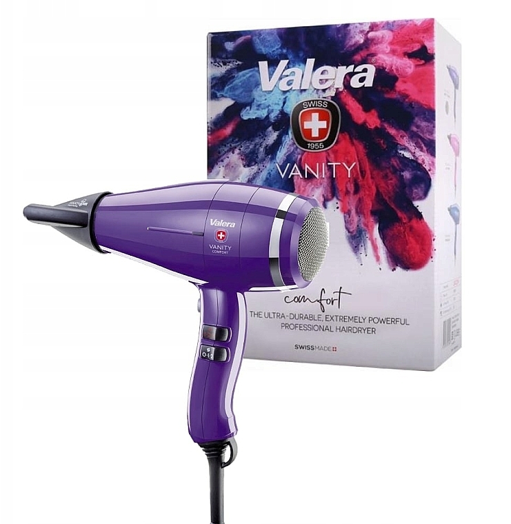 Професійний фен з іонізацією - Valera Vanity Comfort Pretty Purple — фото N2