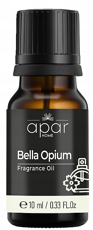 Ароматическое масло "Опиум" - Apar Home Bella Opium Fragrance Oil — фото N1