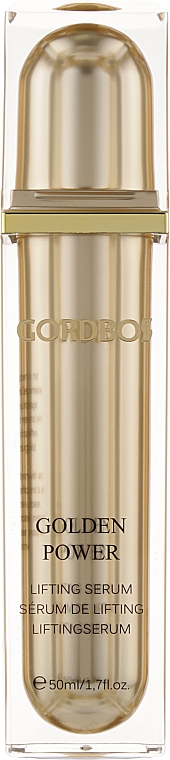 Сироватка-ліфтинг для обличчя - Gordbos Golden Power Lifting Serum — фото N1