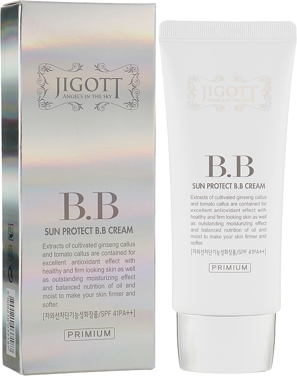 Сонцезахисний ВВ-крем - Jigott Sun Protect BB Cream SPF41 PA++ — фото N2