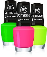 Парфумерія, косметика Лак для нігтів - Dermacol Neon Nail Polish