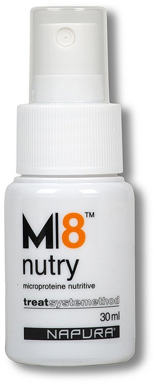 Спрей "Живлення і зволоження – протеїни кашеміру" для сухого волосся - Napura M8 Nutry Pre — фото N2