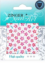 Духи, Парфюмерия, косметика Наклейки для дизайна ногтей, fda-205 - Zinger Nail Art Sticker