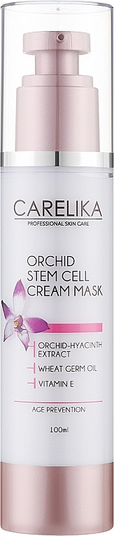 Маска для лица - Carelika Orchid Stem Cell Cream Mask — фото N1