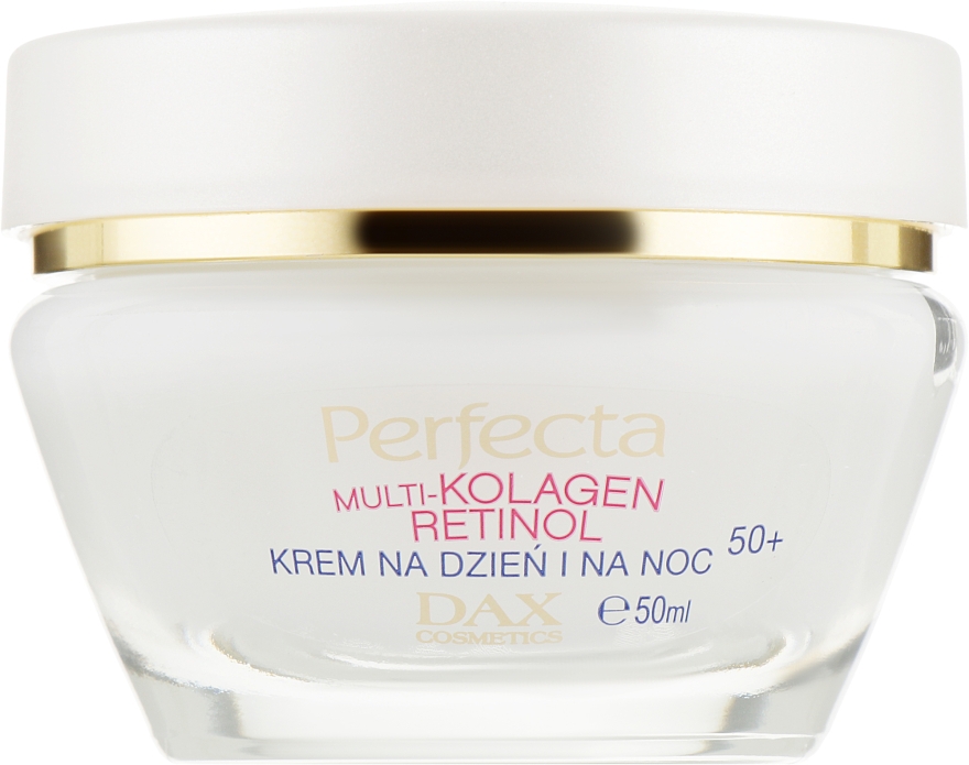 Крем для лица от морщин - Dax Cosmetics Perfecta Multi-Collagen Retinol Face Cream 50+ — фото N2