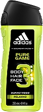 Парфумерія, косметика Гель для душу - Adidas Pure Game Hair & Body Shower Gel