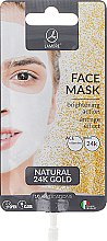 Парфумерія, косметика Маска для обличчя з золотом - Lambre Natural 24K Gold Face Mask