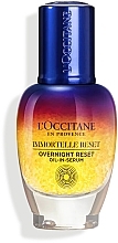 Ночной эликсир для лица "Мгновенная перезагрузка кожи" - L'Occitane Immortelle Overnight Reset Oil-In-Serum — фото N2