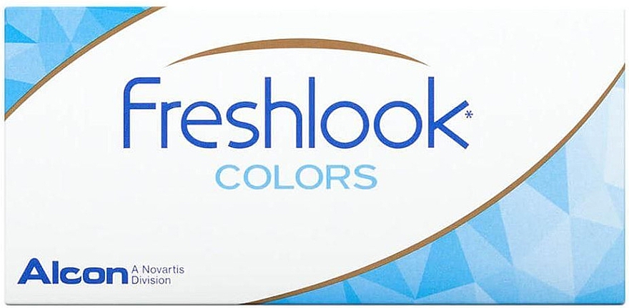 Цветные контактные линзы, 2шт, sapphire blue - Alcon FreshLook Colors — фото N1