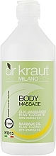 Масажна олія з ефектом еластичності з Омега 3-6 - Dr.Kraut Massage Oil Elasticizing With Omega 3-6 — фото N1