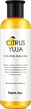 Духи, Парфюмерия, косметика Эмульсия с экстрактом юдзу - FarmStay Citrus Yuja Vitalizing Emulsion