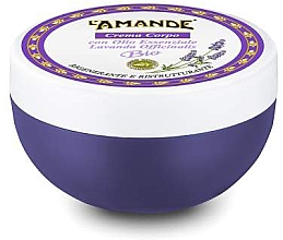 Крем для тела "Лаванда" - L'Amande Body Cream Organic Piedmont Lavender — фото N1