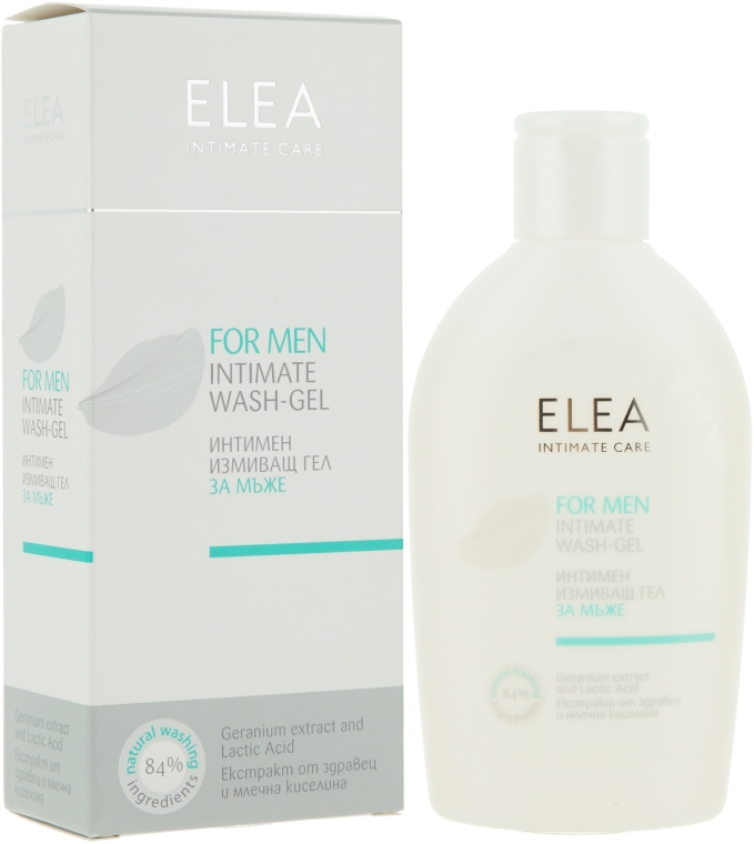 Гель для інтимної гігієни, для чоловіків - Elea Professional Intimate Care Sensitive Intimate Wash-Gel Men — фото N3