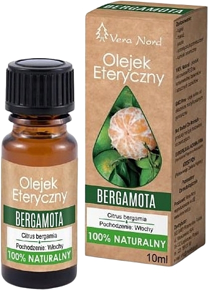Ефірна олія бергамота - Vera Nord Bergamot Essential Oil — фото N1