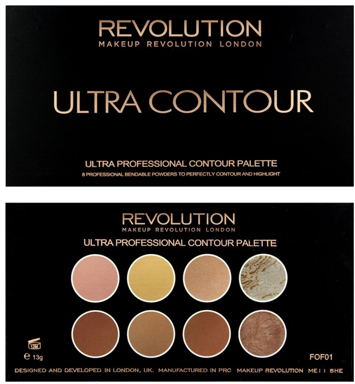 Корректор для лица - Makeup Revolution Ultra Contour Palette — фото N2
