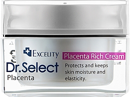 Духи, Парфюмерия, косметика Насыщенный крем, оказывающий мощное увлажнение для лица и зоны вокруг глаз - Dr.Select Excelity Placenta Rich Cream