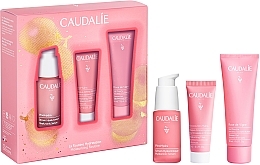 Парфумерія, косметика Набір - Caudalie VinoHydra (f/ser/30ml + f/mask/15ml + sh/gel/50ml)